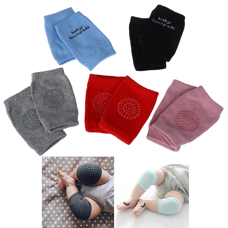Детские наколенники дышащие хлопковые детские налокотники для ползания малышей