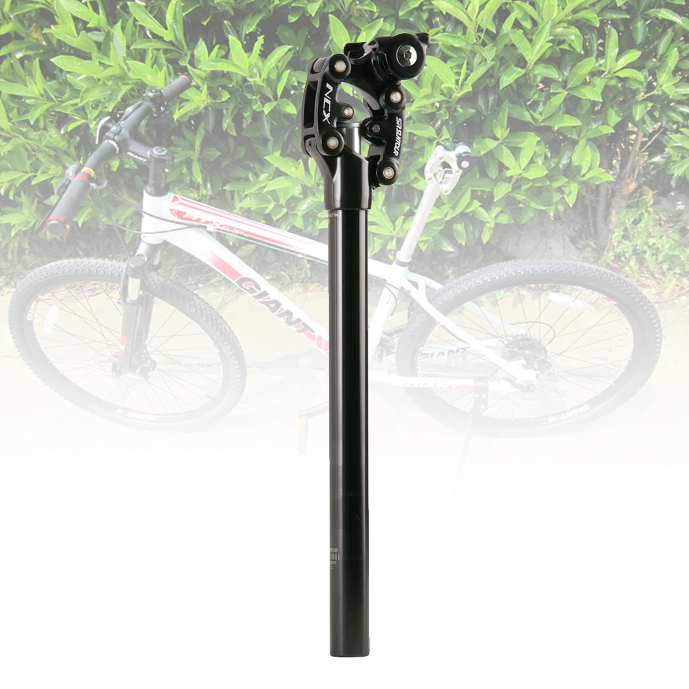 

Wear Resistant Easy Install Suspension Seat Post Shock Absorb Mountain Bike Stabilizing Riding Outdoor Removable Replacement