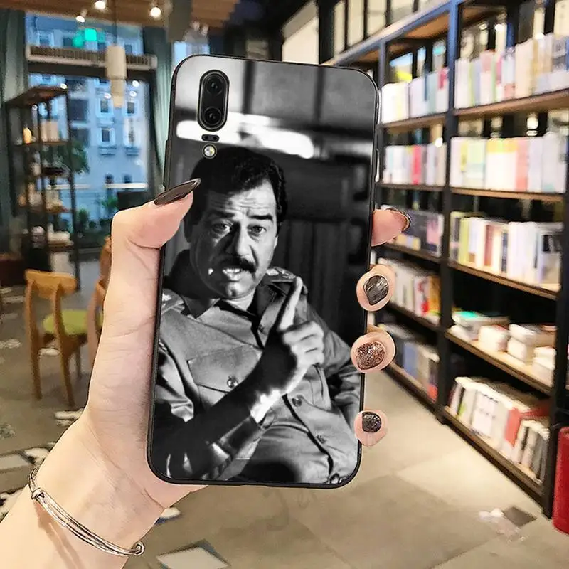 

Saddam Hussein Arabic Iraq president Phone Case For Huawei honor Mate P 10 20 30 40 Pro 10i 9 10 20 8 x Lite