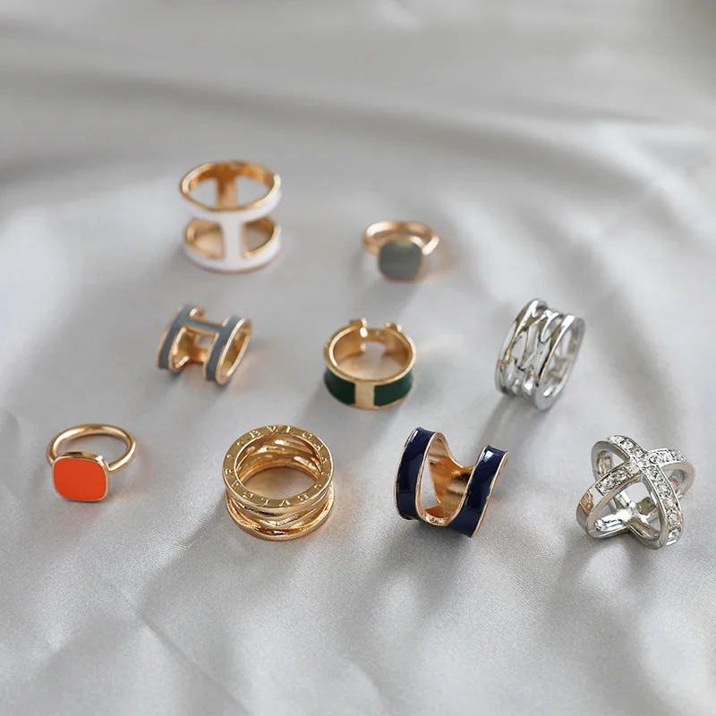 НОВАЯ шикарная металлическая пряжка для шарфа квадратная шелковая брошь модная