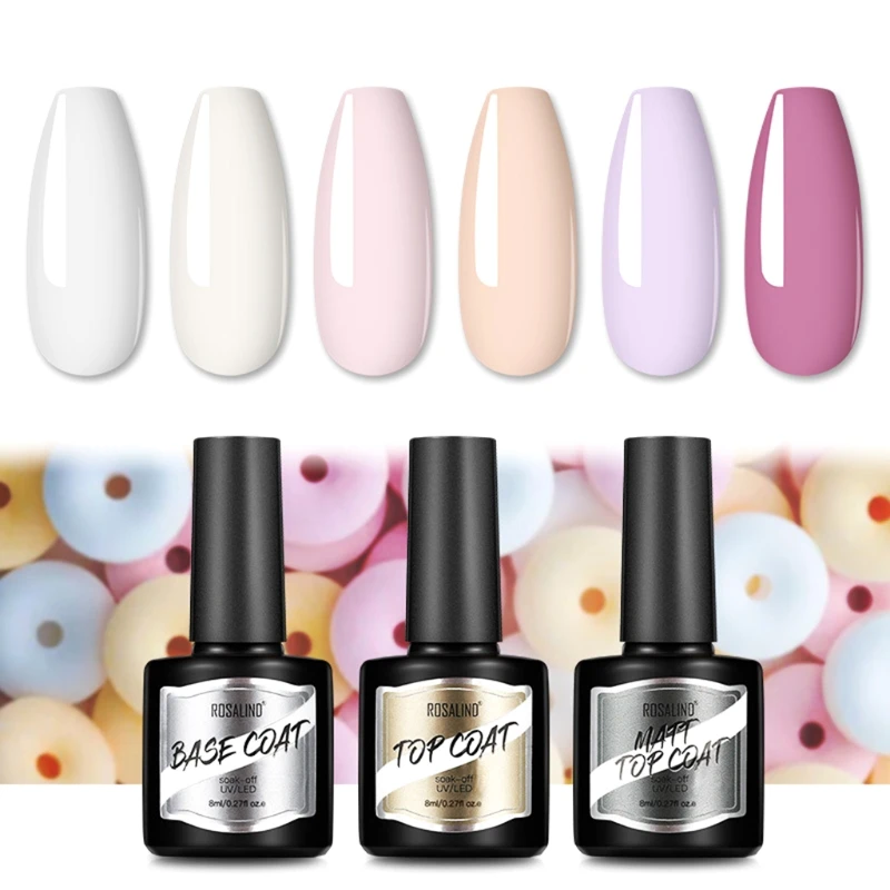 

9PCS nail glue matte seal primer UV glue