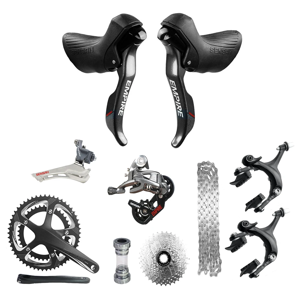 SENSAH EMPIRE Carbon fiber style 2x11 Speed 22s Road Groupset шатун для дорожного велосипеда 5800