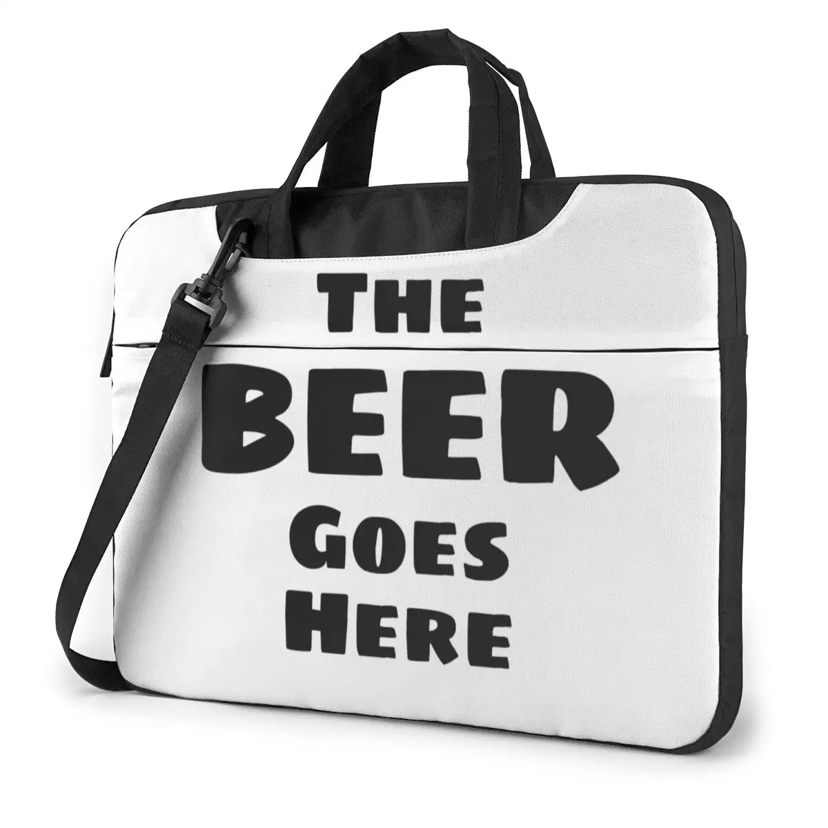 

Beer Laptop Bag Case Vintage Business Computer Bag Clutch Shockproof Laptop Pouch