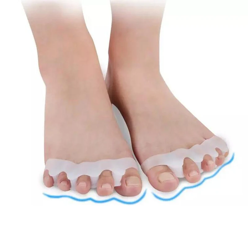 2 шт./1 пара силиконовый гелевый сепаратор для педикюра Protector Hallux Valgus корректор