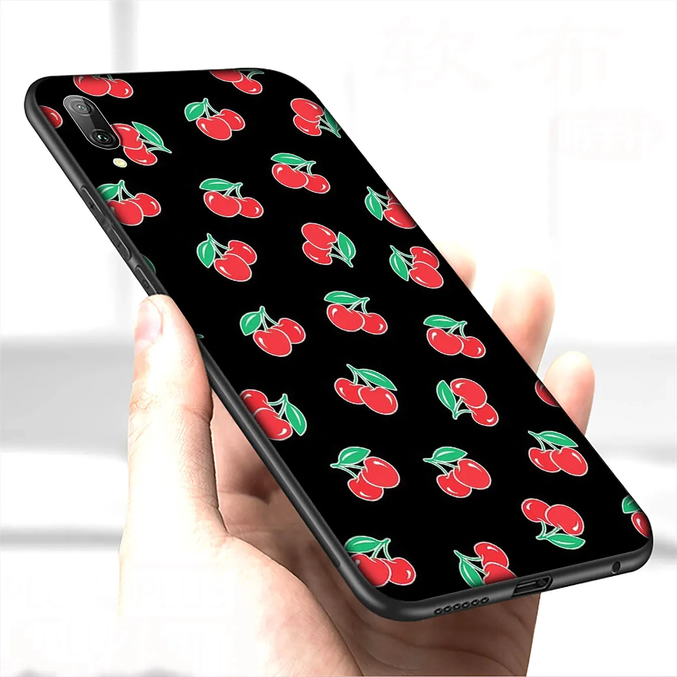 IYICAO Cherry summer fruit Soft Silicone Phone Case for Huawei P30 P20 Pro P10 P9 Lite Mini 2017 2016 Cover P Smart Z 2019 | Мобильные
