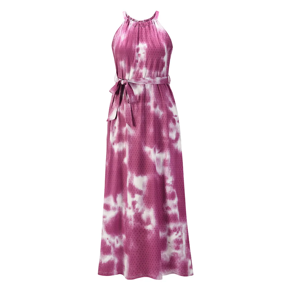 

2021 summer dress A-line skirt loose sleeveless long skirt