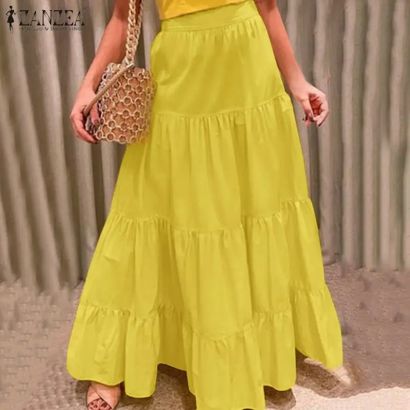 

Женский сарафан с рюшами, с высокой талией, лето 2021