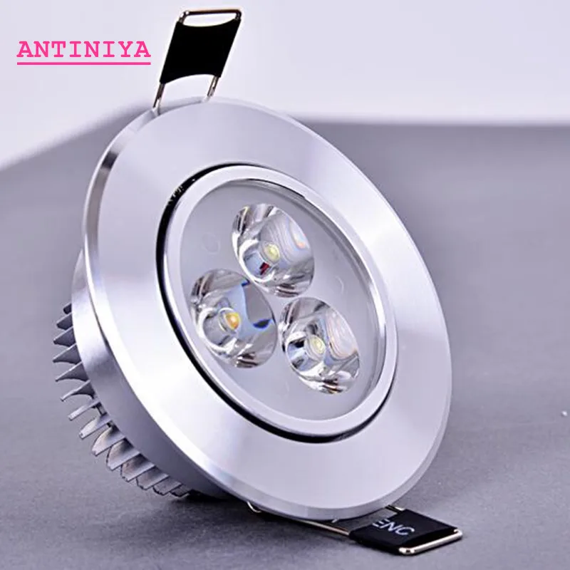 9W 15W 21W Led Ceiling Lamp Recessed LED Downlight Dimmable 220V110V Warm / Pure/Cold White Round Led Spot Light Indoor lighting