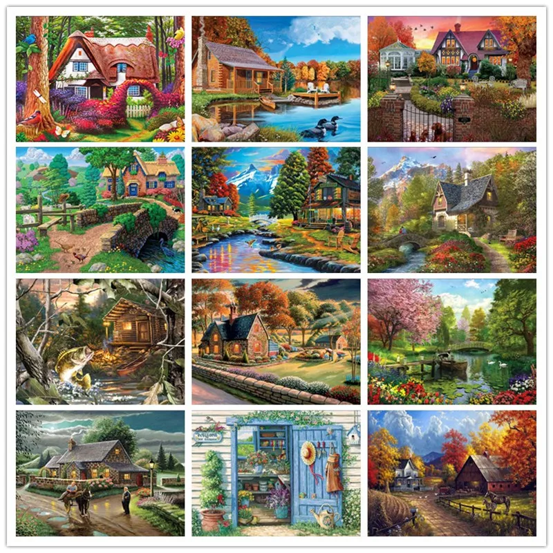 Diy полностью круглые стразы вышивка в Европейском стиле реверсайд украшение для