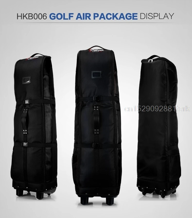 PGM складная сумка для гольфа Толстая с нижним шасси и колесами большая емкость