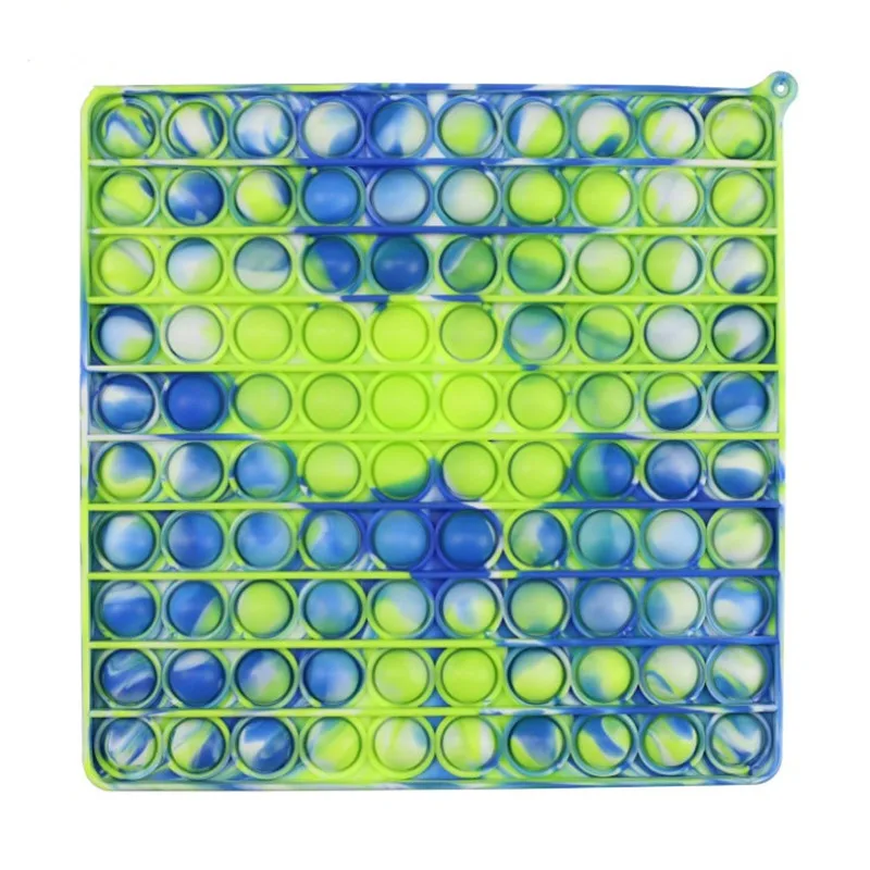 

Children's Mental Arithmetic Desktop Educational Toys Large Rainbow Silicone Pressing Plate decompression education training