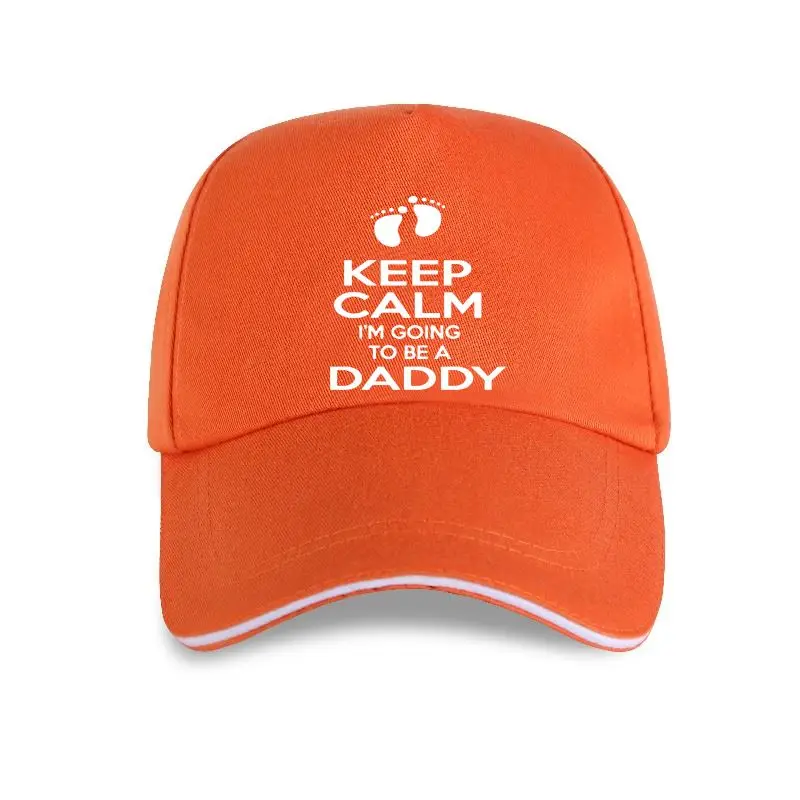 

Keep Calm I am going to be a Daddy New Dad Fathers Baby footprints Gifts Baseball cap Male Hip Hop funny cheap wholesale