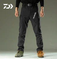 daiwa fishing pants waterproof clothes hiking multi pocket durable outdoor hunting men pants tactics trousers fishing clothing