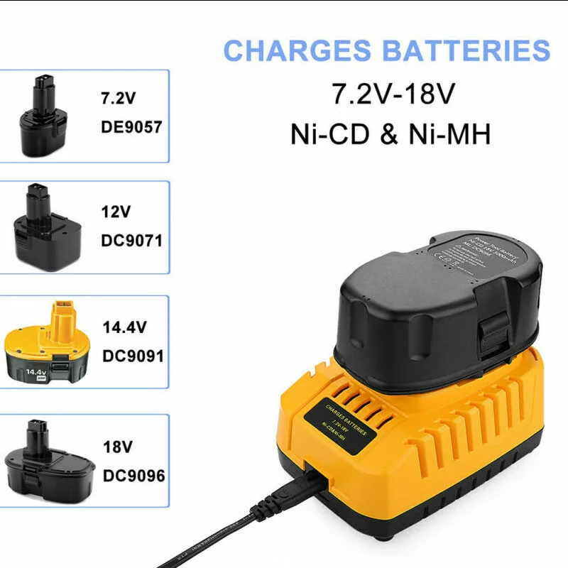 Зарядное устройство AU Plug заменяемое для DC9310 7 2 V 18V Nicad & Nimh батареи DW9057 DC9071 DC9091 DC9096