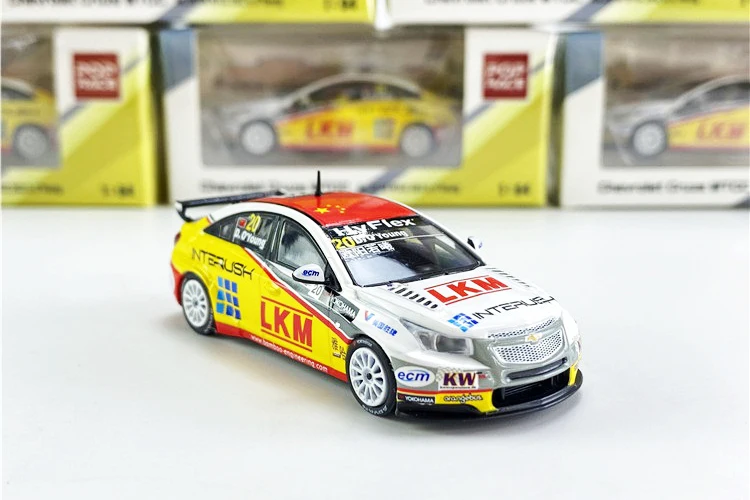 

Модель автомобиля POPRACE, 1:64, чертолет, Круз, WTCC, Макао, 2012