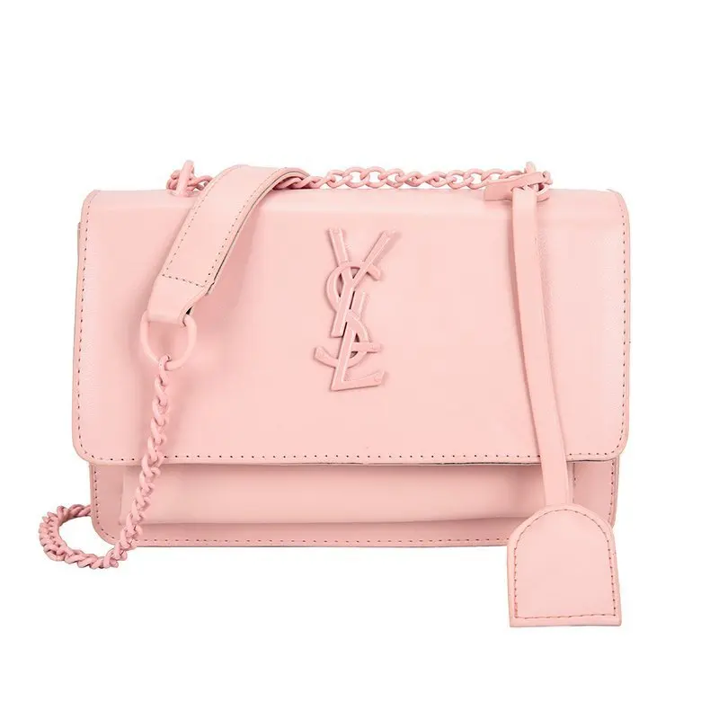 

Bag women 2021 new fashion metal chain small square bag simple fashion messenger bag double layer shoulder bag