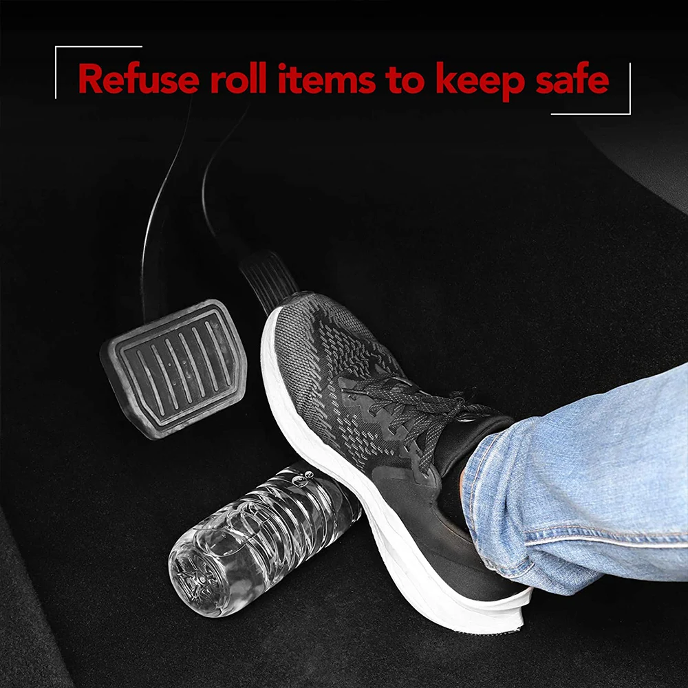 

2pcs Under Seat Organizer Divider Vehicle Waterproof Under Seat Stoarge Side Divider for Tesla Model 3 2021 Car Accessory