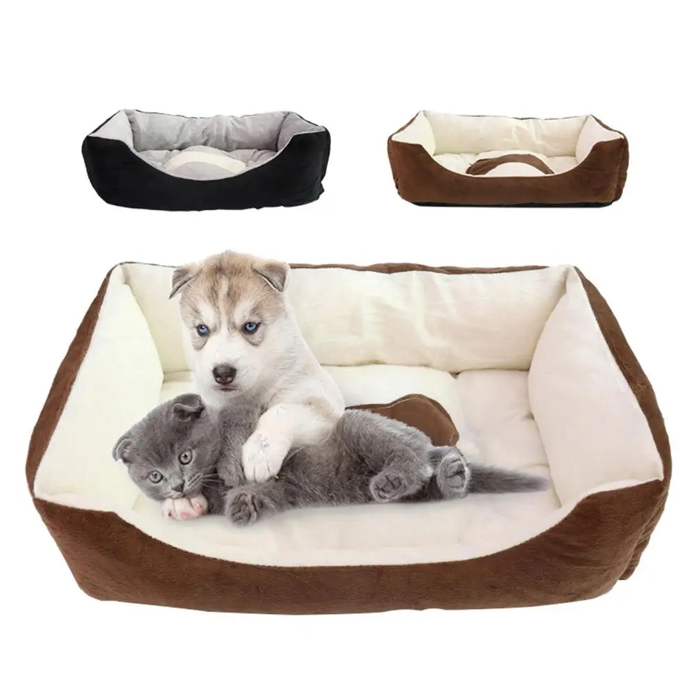 Переносная согревающая мягкая кровать для домашних животных кошек собак домик