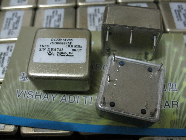 1 шт. MV85 OCXO 10 МГц постоянный температурный кварцевый генератор 5 в Синусоидальная