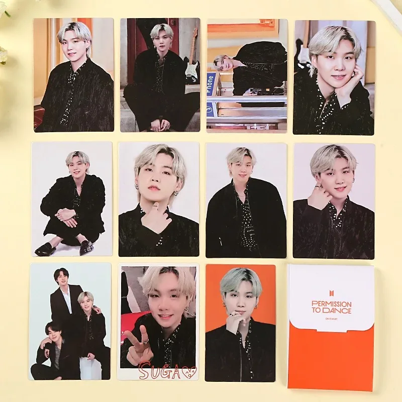 Bangtan Boys Kpop группы Южной Кореи разрешение танцевать мини Фотокарточка плакат