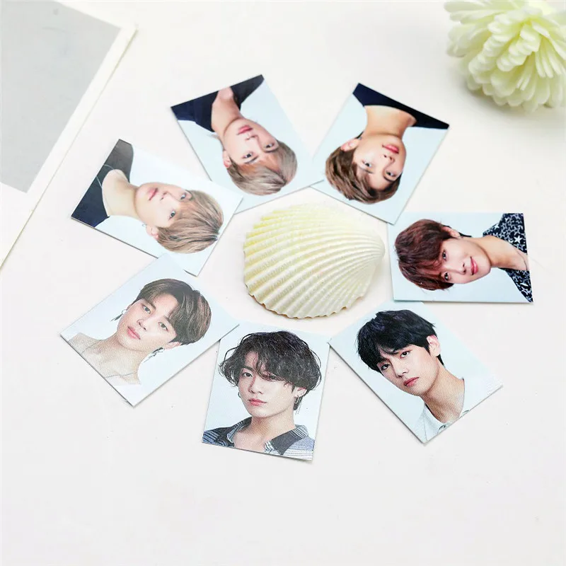 Kpop 2020 сезон поздравительных наклеек Постер фото картины JUNGKOOK V SUGA JIMIN JHOPE JIN RM