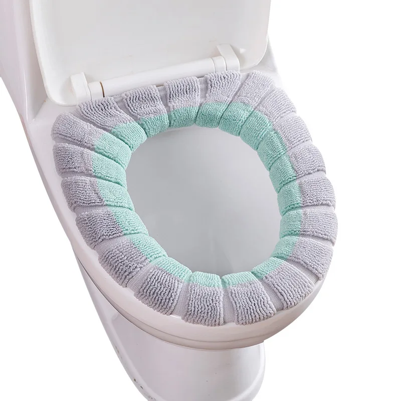 

2020 New Winter Thickened Toilet Seat Round 110g Toilet Seat Plush Universal Winter Warm Universal Toilet Seat Toilet Seat