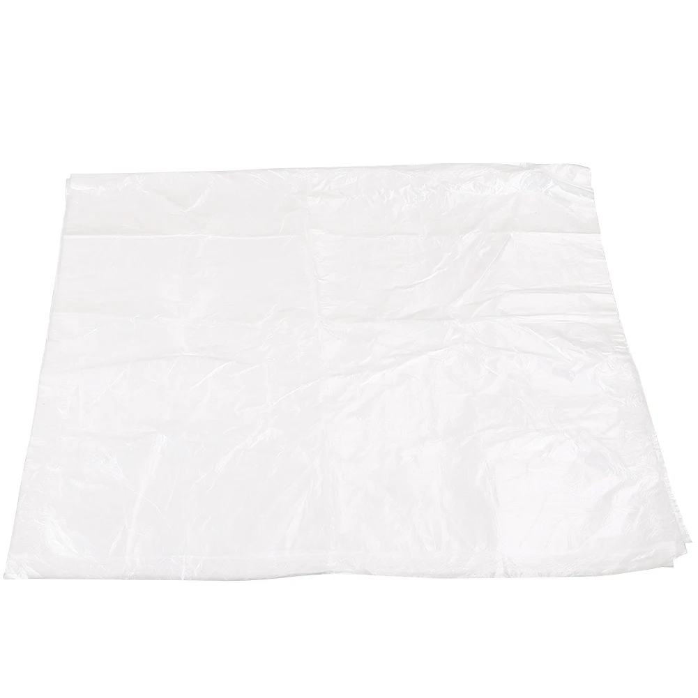 Одноразовый прозрачный пластиковый защитный чехол для сиденья автомобиля 100