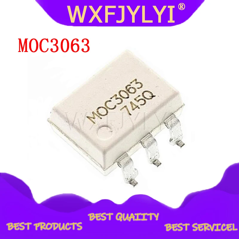 10 шт. MOC3063 SOP6 SOP SMD новый и оригинальный IC | Электронные компоненты принадлежности