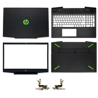 new laptop lcd back coverlcd front bezellcd hingespalmrest upper casebottom case for hp pavilion 15 cx series l20314 001
