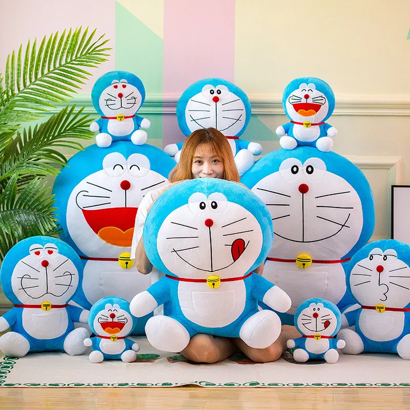 

25cm/70cm Doraemon Kawaii Plush Toy Stuffed Cartoon Animal Crossing Peluches Grandes Baby Soft Toys Pillow Juguetes Decoration