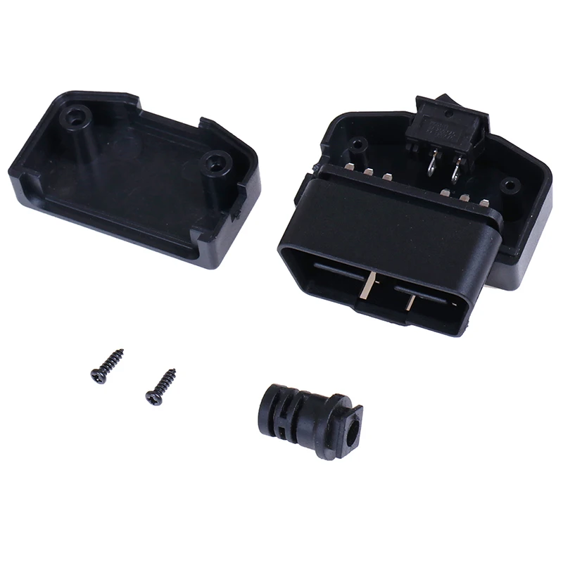 1 комплект OBD II Тип 16 Pin Мужской авто разъем кабель провода розетки с оболочкой и