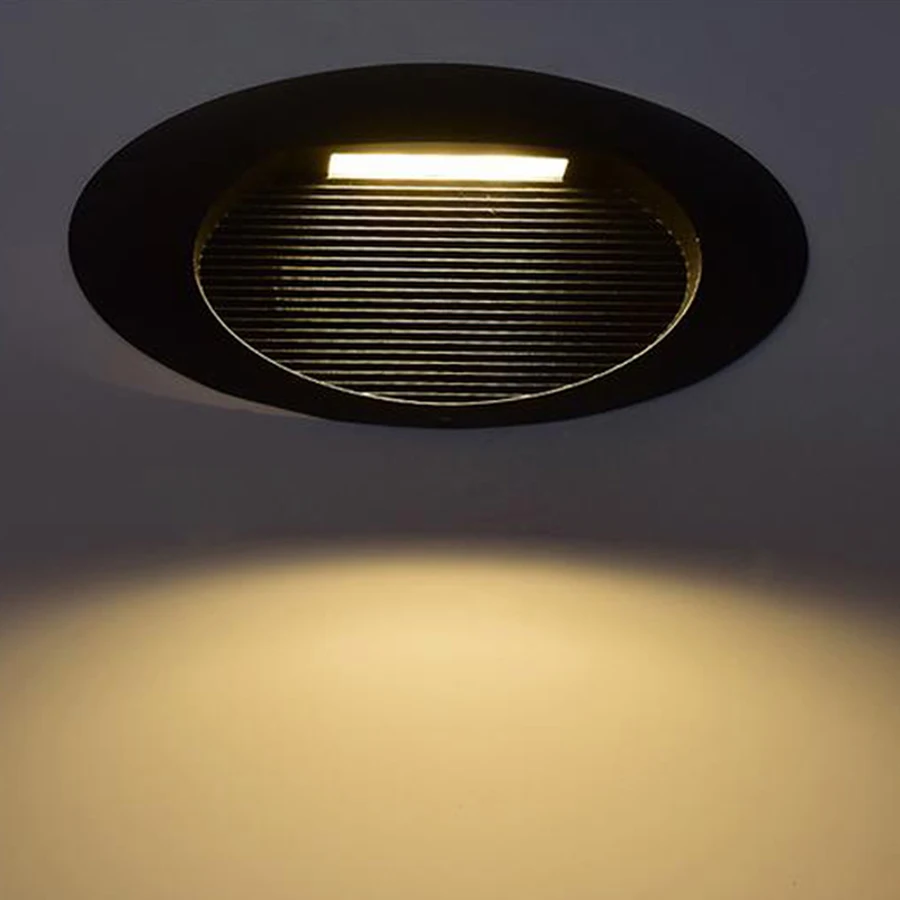 

BEIAIDI 5W Modern Simple Waterproof Garden Porch Wall Lamp LED Corner Lamp Footlight Outdoor Villa Hotel Park Stair Step Light