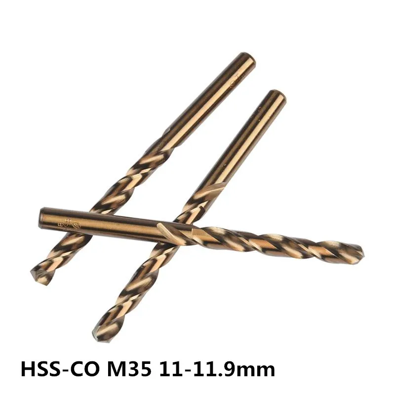 1 шт. S 11,0, 11,1, 11,2, 11,3, 11,4, 11,5, 11,6, 11,7, 11,8, 11,9 мм HSS-CO M35 токарный станок с ЧПУ набор прецизионных спиральных сверл
