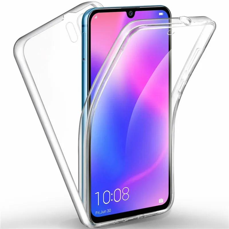 Защитный чехол с полным покрытием для Huawei P8 P9 Lite 360 2016 P10 Plus P20 P30 Pro Honor 8X Y6 Y7 2017 чехлы