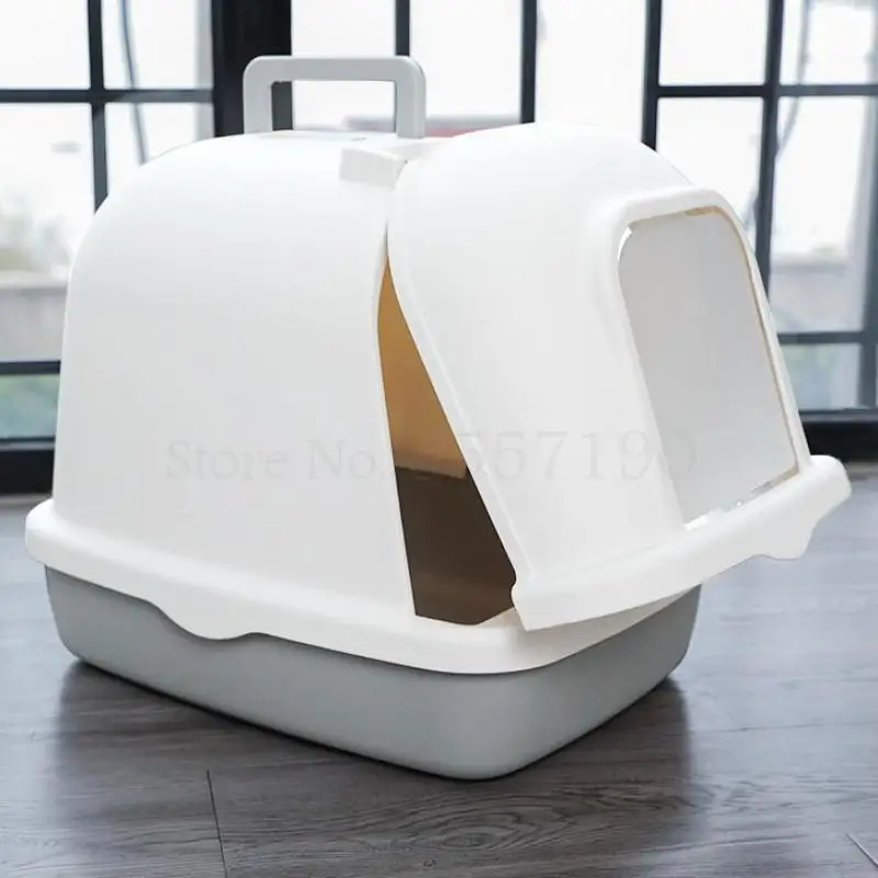 Контейнер для кошачьего туалета полноразмерный сверхбольшой дезодорирующий