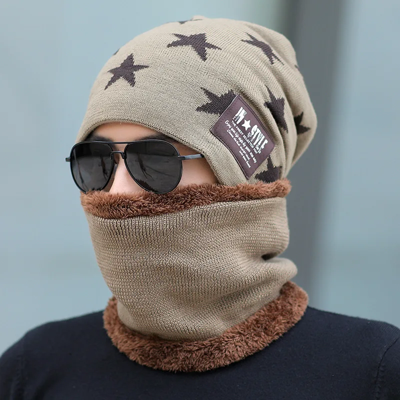 

Winter warm Fleece beanies hats for men skull bandana neck warmer balaclava face Warmming Wargame cap Special Forces Unisex Hat