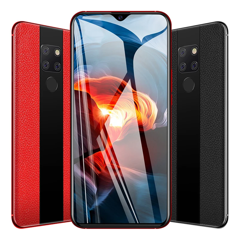 Роскошный смартфон 6," дюймов разблокированный Android Смарт мобильный телефон лицо ID телефон Google Play магазин бесплатно 3,5 мм наушники подарок