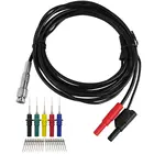 Hantek HT30A BNC к двойной банановой головке тестовые линейные выводы адаптер + 5 шт. задний зонд