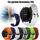 Ремешок силиконовый для Garmin Forerunner 745, 22 мм, быстросъемный спортивный браслет для Forerunner 745 GSP