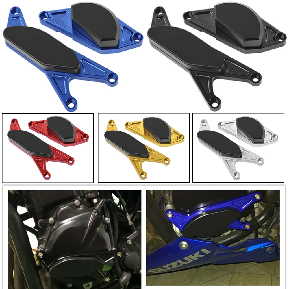

For Suzuki GSR600 GSR400 06-12 GSX-S1000 2015-2020 GSX-S1000F Frame Slider Crash Pad Falling Protector Engine Stator Cover Guard