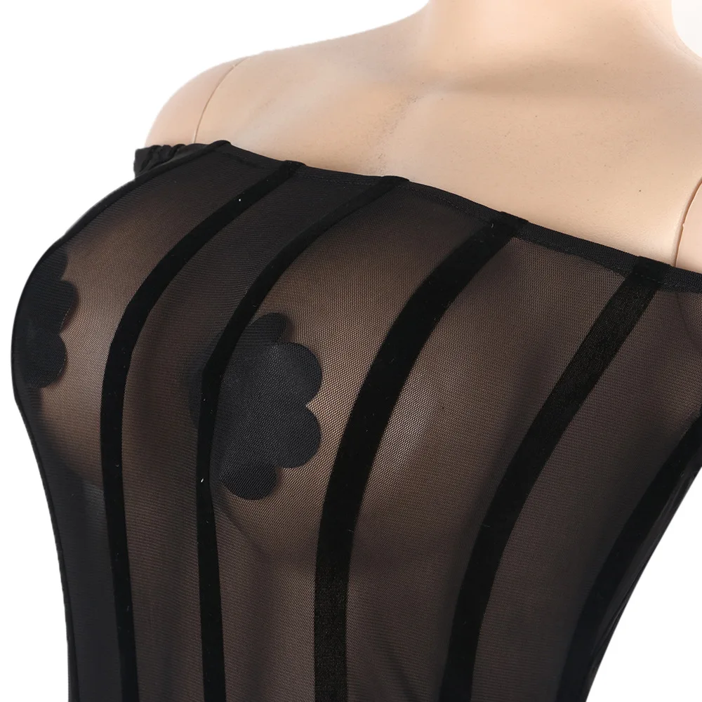 Summer Plus Size Sexy Club Bodycon Sheer Dress Women Maxi Bandage Dress Ladies Party Night Dresses Vestidos De Verano K8711