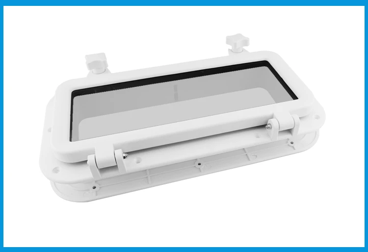 Морская Лодка Яхта RV порт отверстие ABS пластик прямоугольные люки порт огни замена Водонепроницаемый окна порт отверстие порт свет