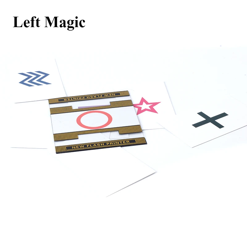 ESP New Flash Printer Magic Tricks Magician Predict the Select Card Magia Stage Close Up Gimmick Mentalism | Игрушки и хобби