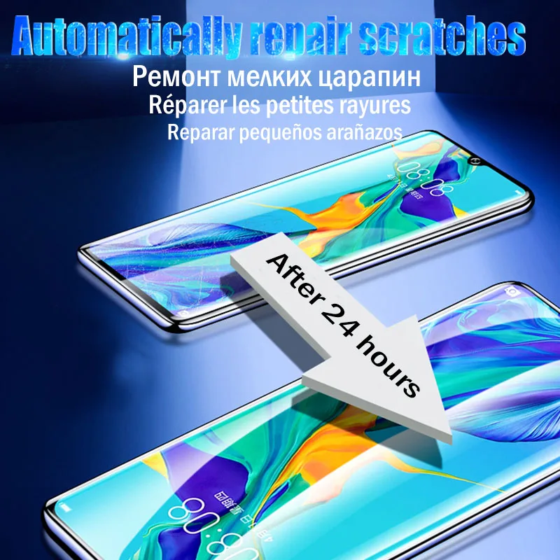 Изогнутая мягкая Гидрогелевая пленка 20D с полным покрытием для LG K61 Dual SIM Защита