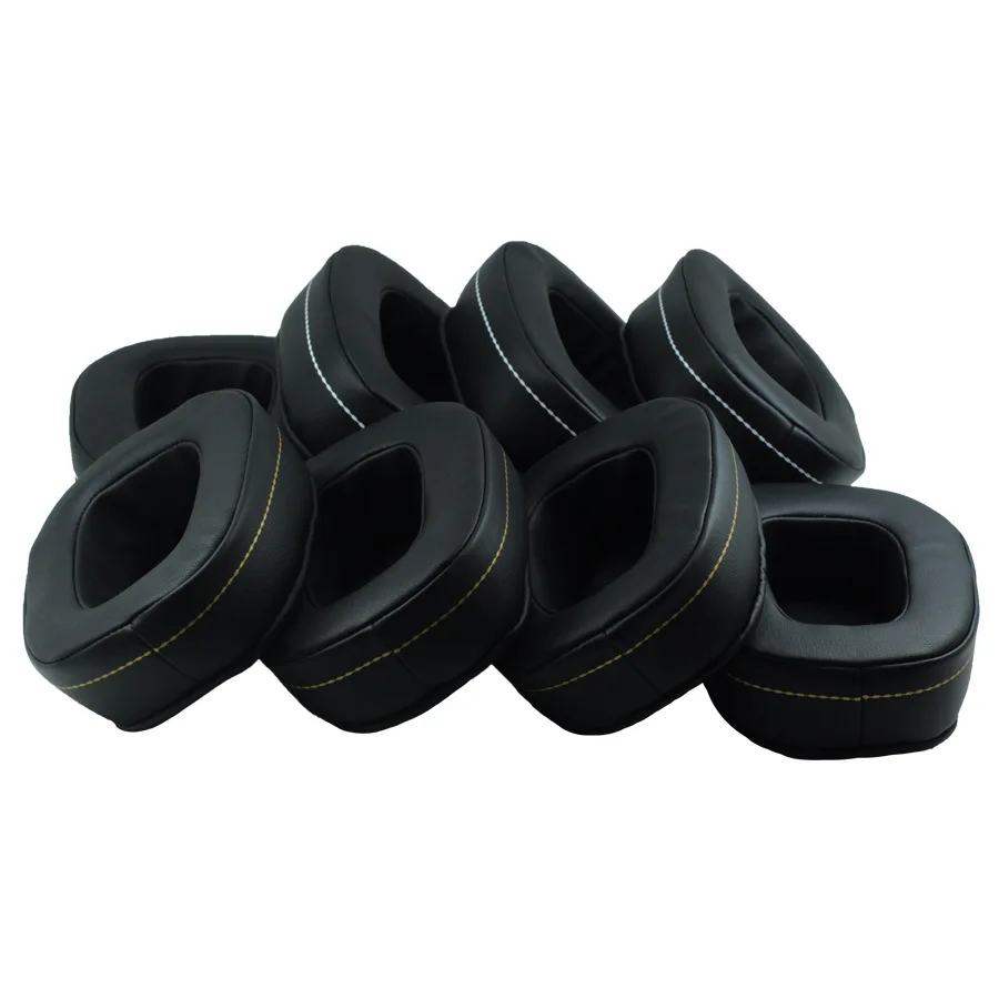 

1 Pair Replacement Protein Skin Leather Foam Ear Pads Cushions for DENON AH-D600 Headphones Memory Foam Cushion Ear pads