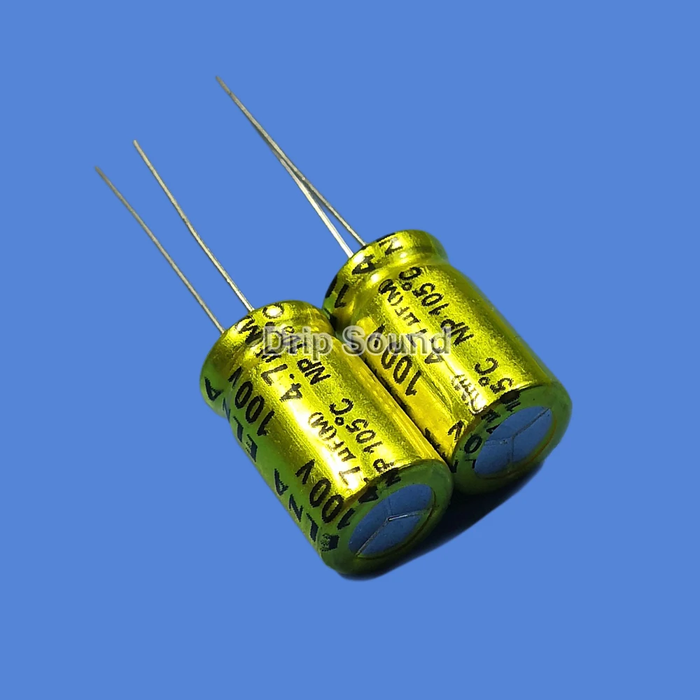 2pcs 1.5uF-47uF 100V Car Tweeter Audio Speaker Frequency Divider Crossover Non-Polarity Electrolytic Capacitor | Электроника