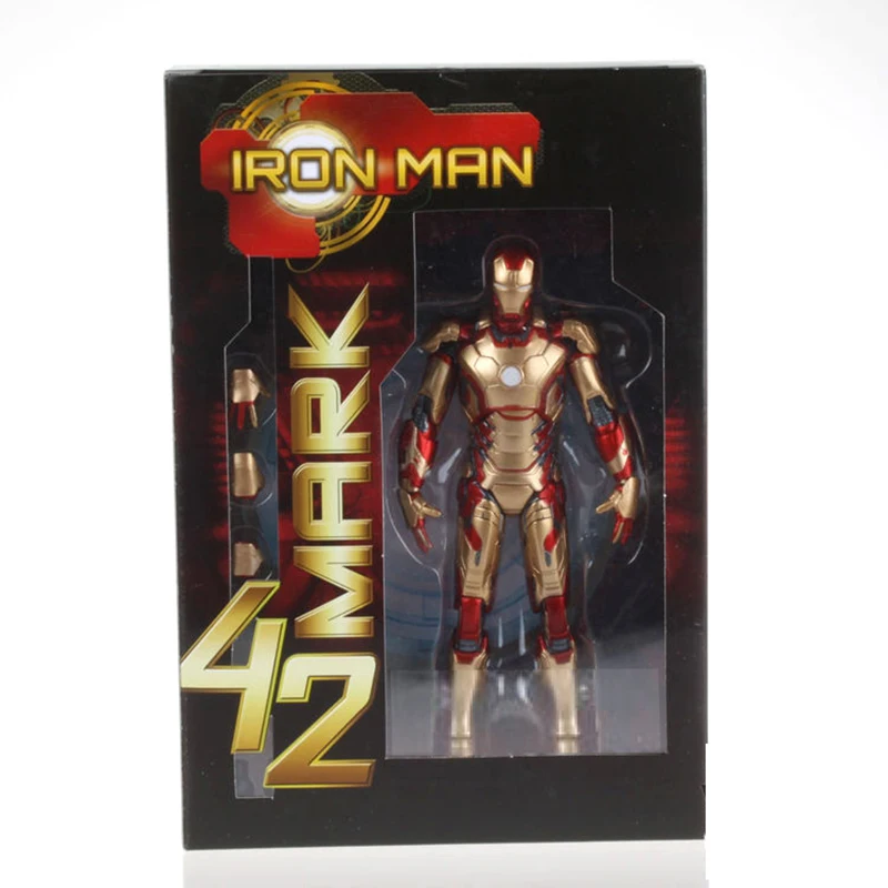 Новинка 2020 периферийные устройства Marvel Железный человек 3 Мстители 2 Модель MK42 и