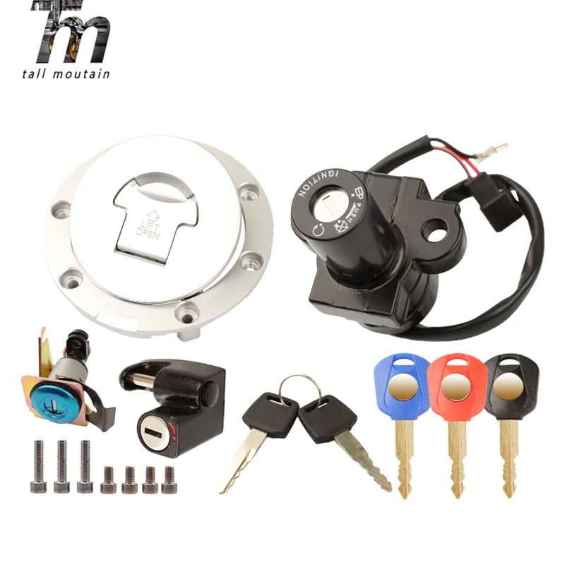 

For Honda CB400 CB 400 1992-1998 1993 1994 1995 1996 Accessory Motorcycle Fuel Gas Cap & Ignition Switch Lock Key Set