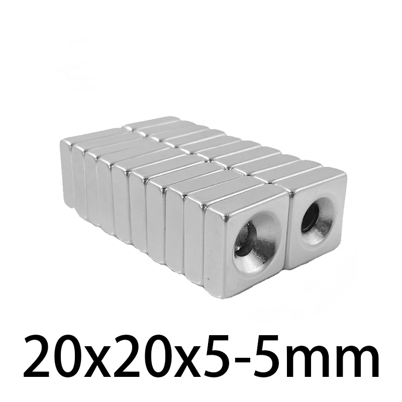 

3-50 шт., мощные неодимовые магниты 20 х20х5 мм, 20 х20мх5 мм, 20 х20х5 мм