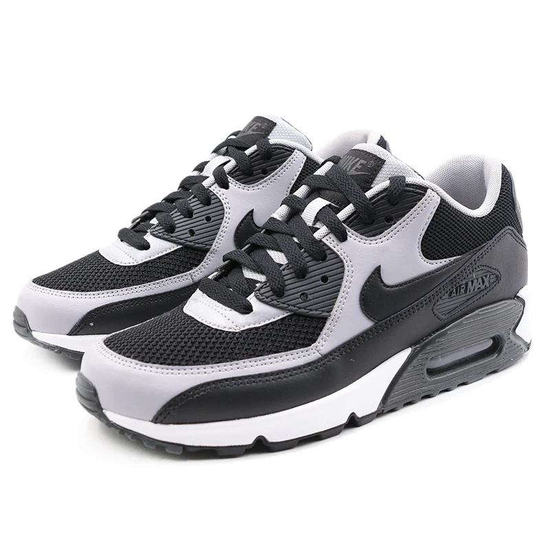 Оригинальные мужские кроссовки для бега Nike Air Max 90 эфирные, износостойкие, классические, спортивные, уличные, сетчатые, дышащие кроссовки 537384-111